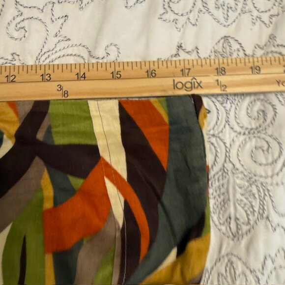 Cato Boho Indian Southwestern Tribal Layered Flare Ruffle Skirt Size 12 - Picture 7 of 9